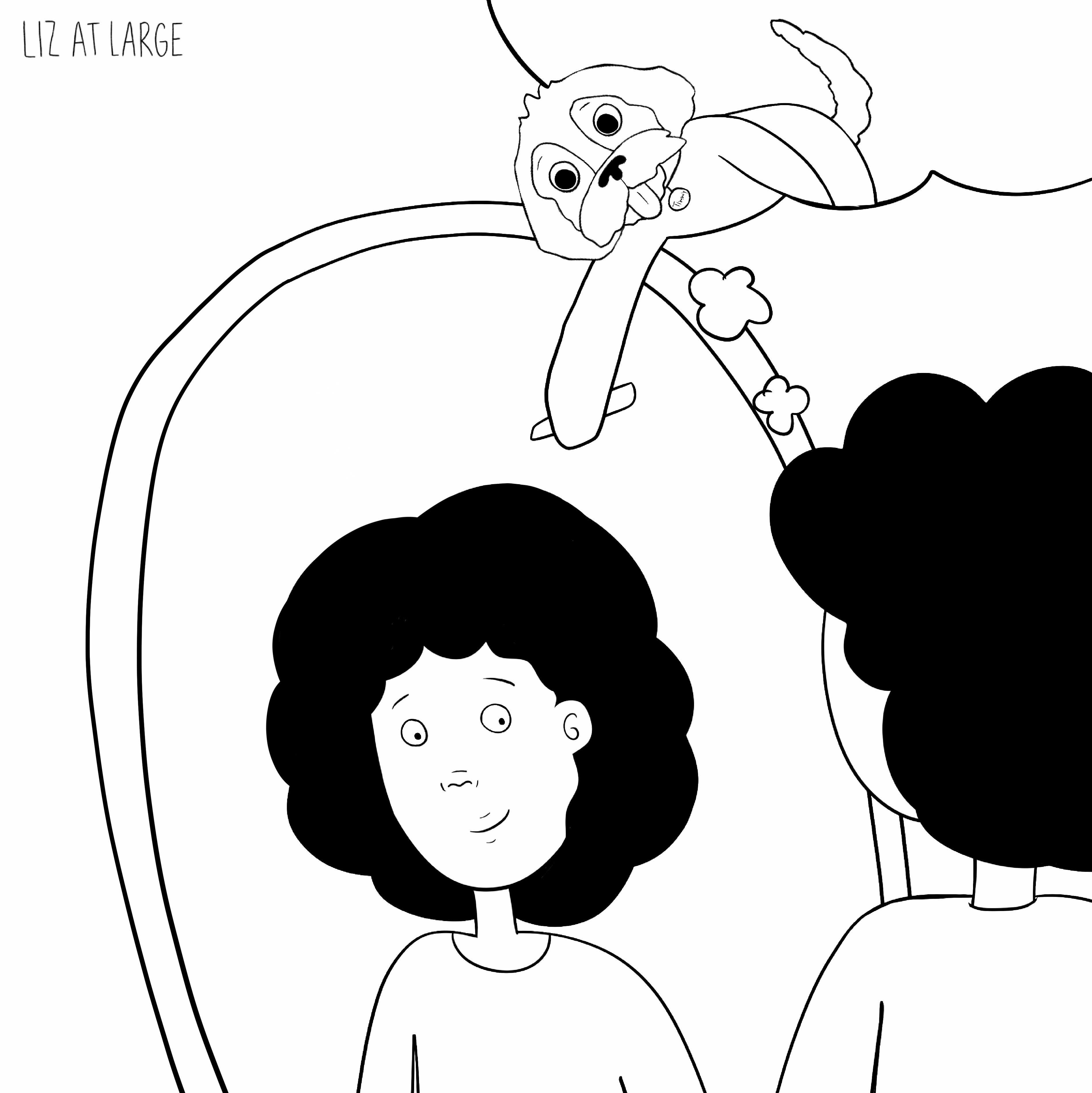 Look Over Coloring Coloring Pages – Liz at Large